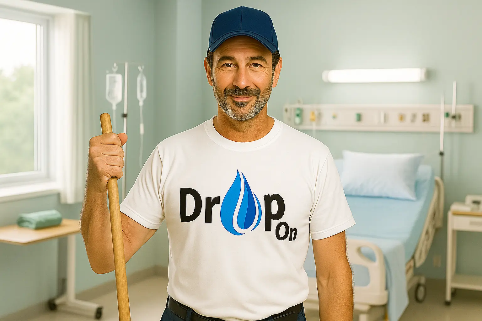 DROPON UNCLE AT HOSPITAL