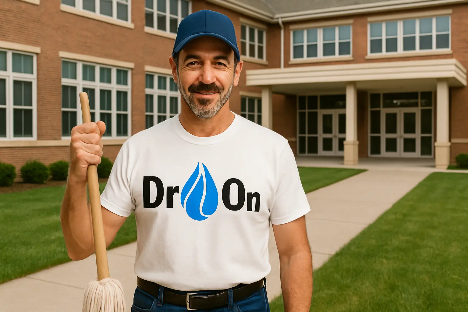DROPON UNCLE AT SCHOOL